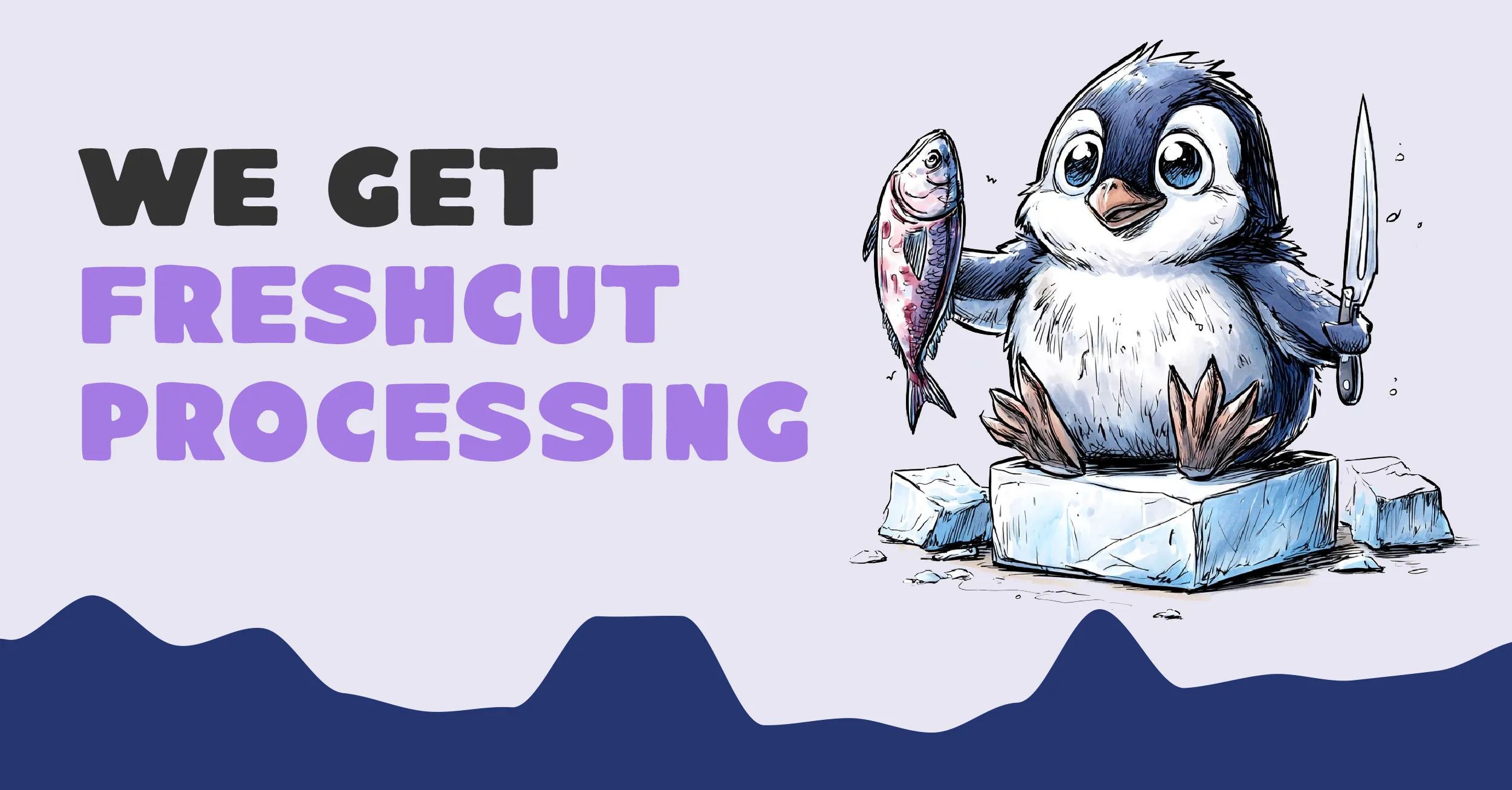 A market-specific message built around Penguin’s own character